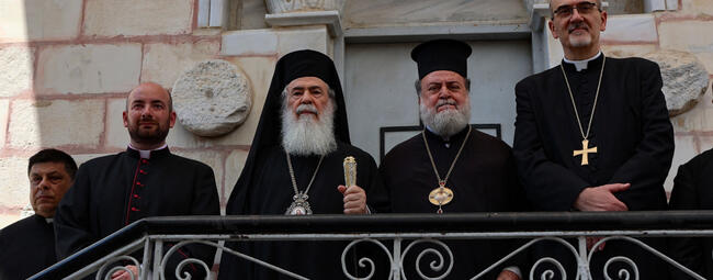 Jerusalén: jefes de las iglesias milenarias alertan sobre el "sionismo cristiano"